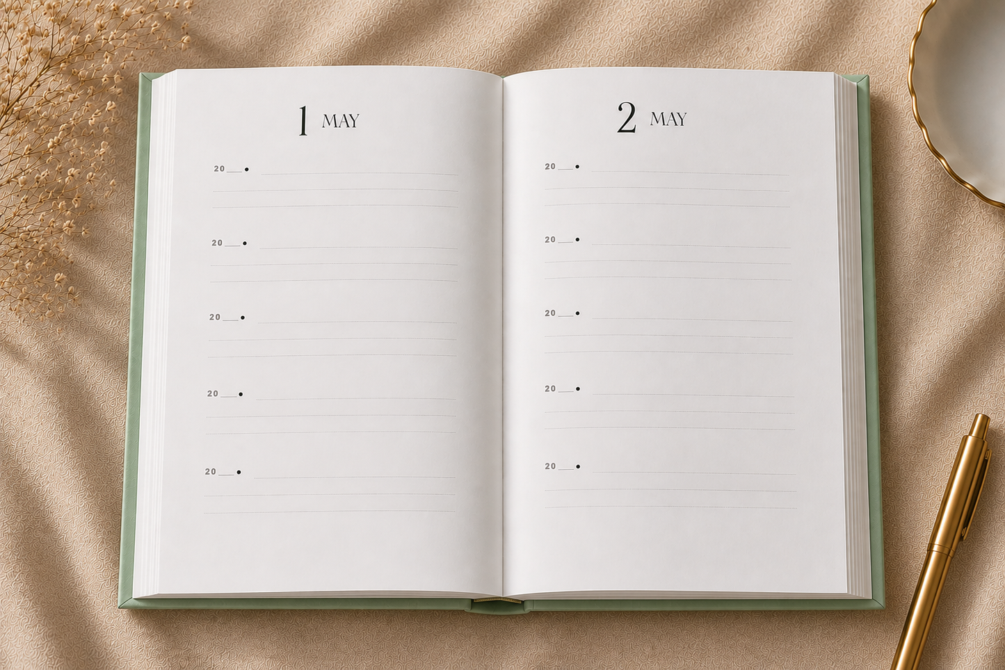 Among the Meadows - 5 Year Journal
